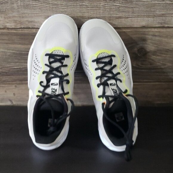 New Nike Mens Fly By Mid 3 Basketball Gray Sneakers Size 10 Athletic Lightweight - Picture 8 of 10